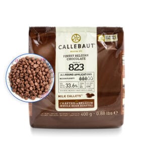 Ciocolata cu lapte Callebaut 823 cu 33,6% Cacao (1kg)